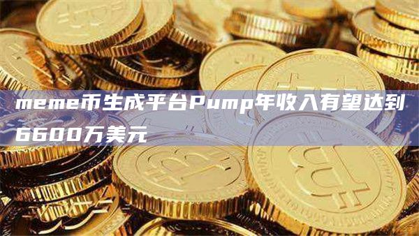 meme币生成平台Pump年收入有望达到6600万美元