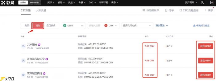 欧意怎么买USDT币?欧意买卖USDT全教程