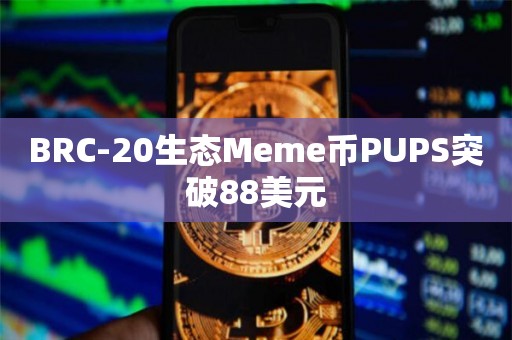 BRC-20生态Meme币PUPS今日最新价格突破88美元