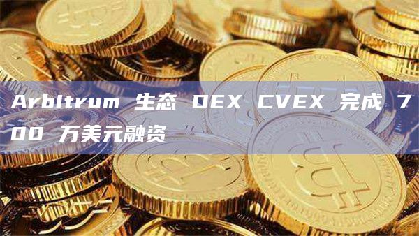 Arbitrum 生态 DEX CVEX 完成 700 万美元融资