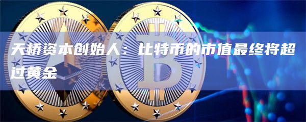 天桥资本创始人：比特币的市值最终将超过黄金