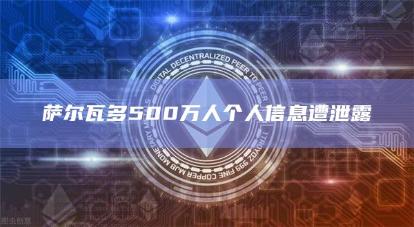 萨尔瓦多500万人个人信息遭泄露