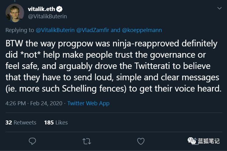 从ProgPow争议看以太坊的治理实践1