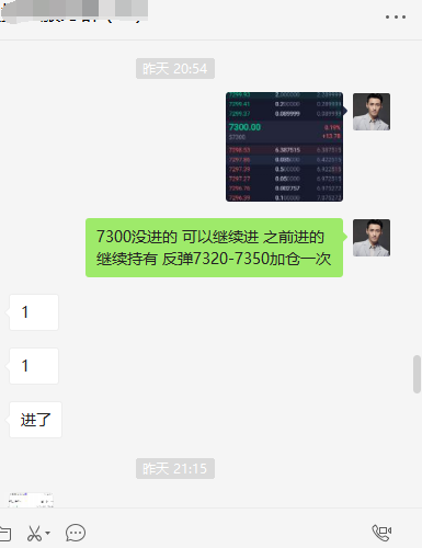 张宗尧：BTC反弹7300上方做空  空单再次获利1