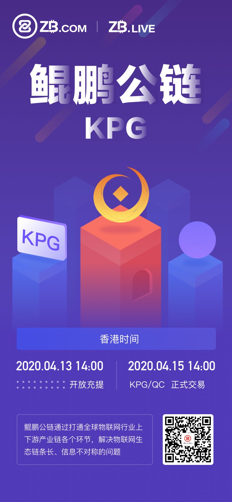 由ZB Capital、水木金融科技基金等领投的KPG,即将在中币全球首发上线 由ZB Capital、水木金融科技基金等领投的KPG,即将在中币全球首发上线