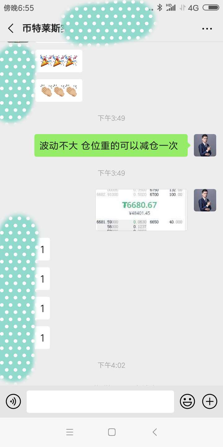 币特莱斯：日内小幅震荡多空利润全部拿下1