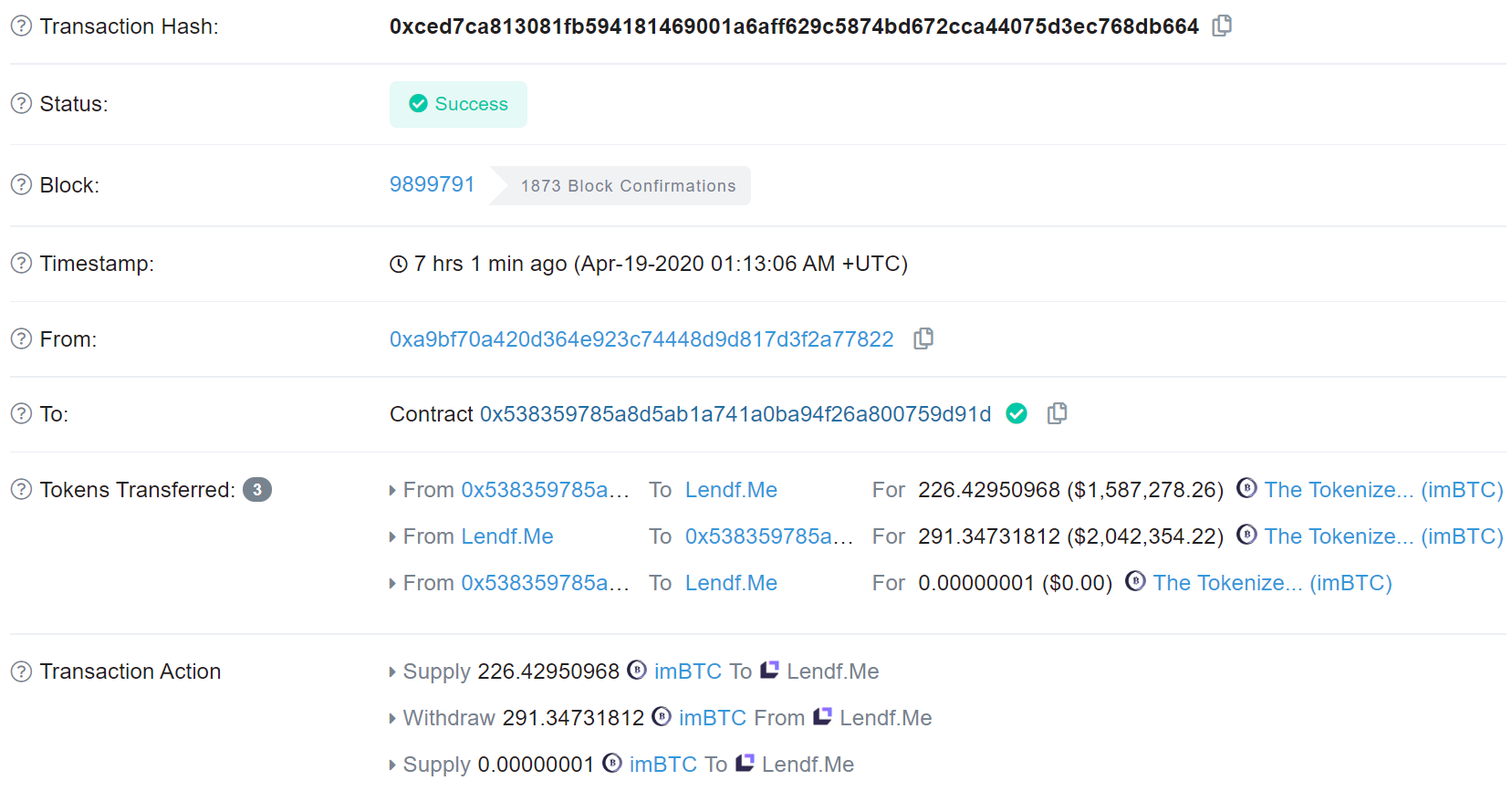 成都链安：Lendf.Me 2500万美元被盗！黑客如何肆虐？资金去了哪儿？16