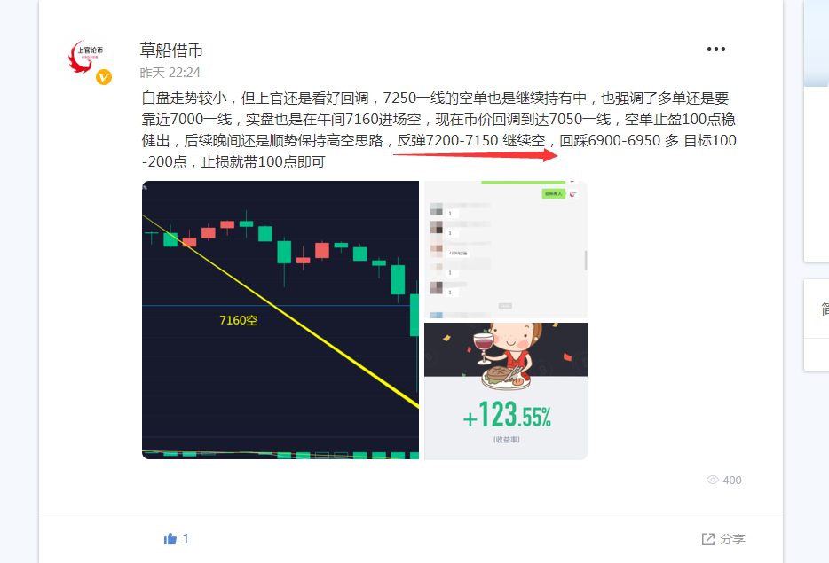 上官论币：4.20 BTC日内分析  不破压制位就是空