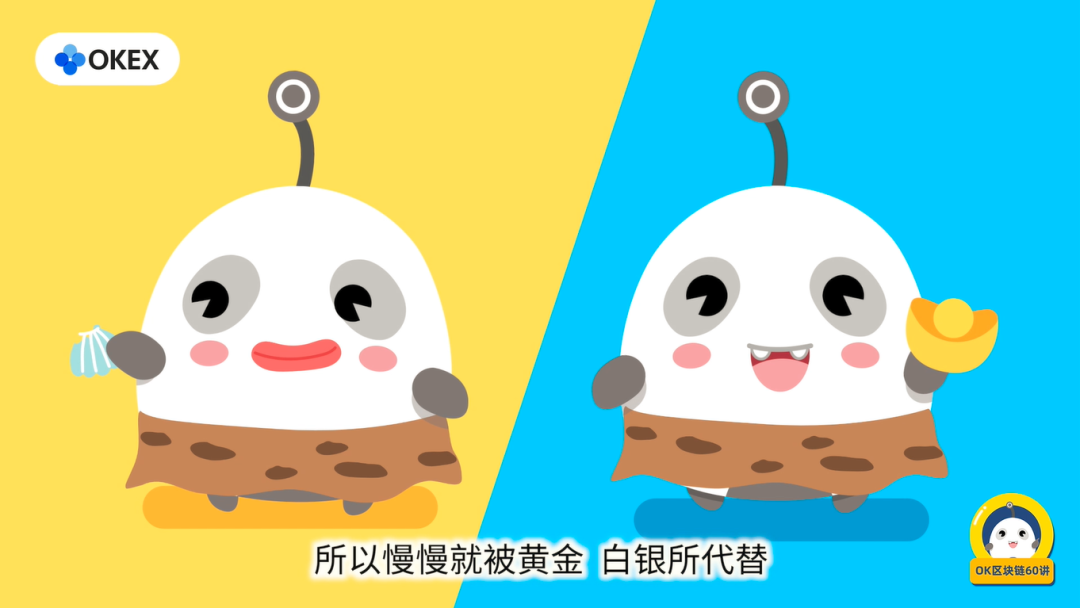 OK区块链60讲 | 番外篇第1集：货币的演变与数字货币1