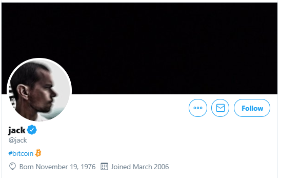 有意思！身家超过30亿美元的Twitter CEO将个人简介改为「Bitcoin」，网友推测其对比特币减半非常乐观1