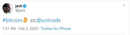 有意思！身家超过30亿美元的Twitter CEO将个人简介改为「Bitcoin」，网友推测其对比特币减半非常乐观2
