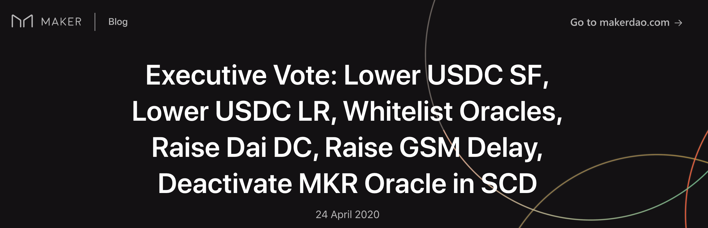 Maker基金会发起新一轮执行投票，涉及提高DAI债务上限及下降USDC稳定费至6%1