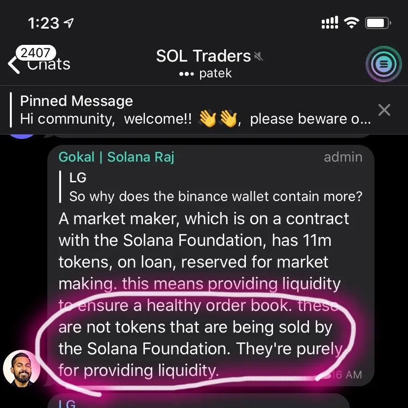 Solana流通盘“忘记”计入1100万做市代币，陷信任危机9