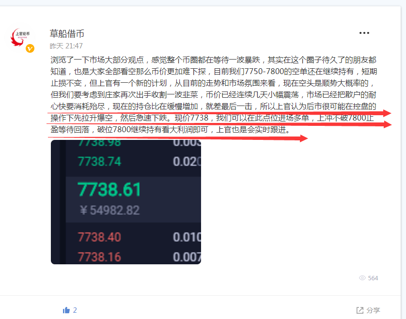 上官论币：  周线压制能否有效 后市企稳将拉升