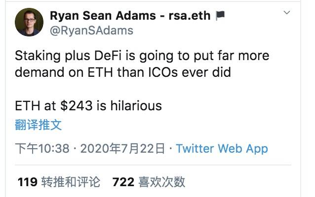 以太币暴涨，加密货币市场终于“牛市”？1