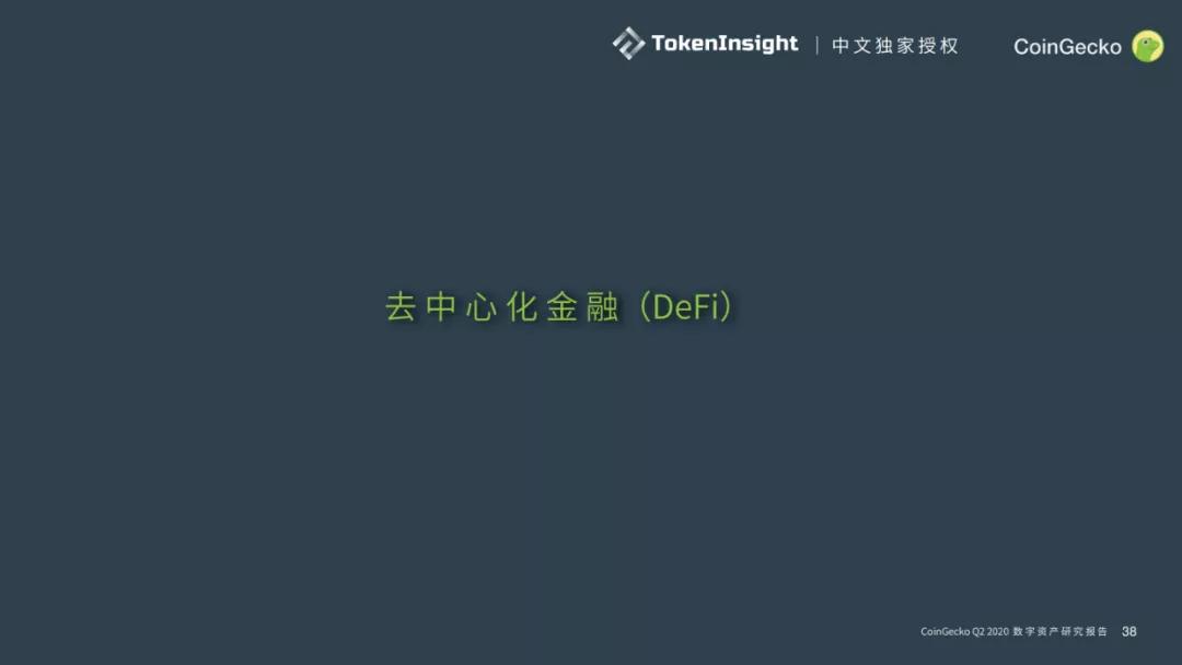 Coingecko 2020第二季度数字资产行业报告36