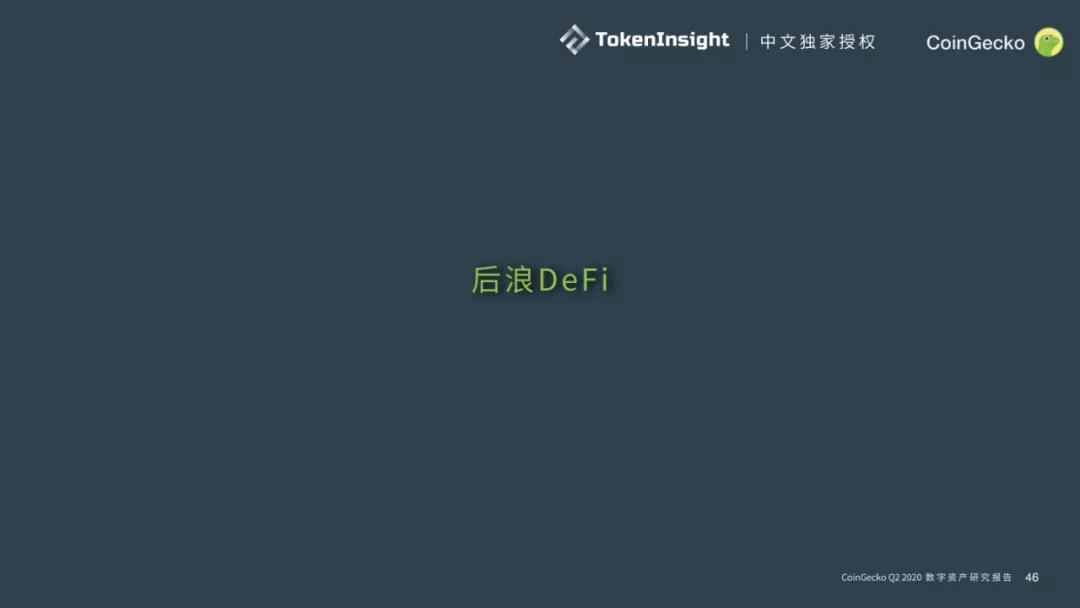 Coingecko 2020第二季度数字资产行业报告44