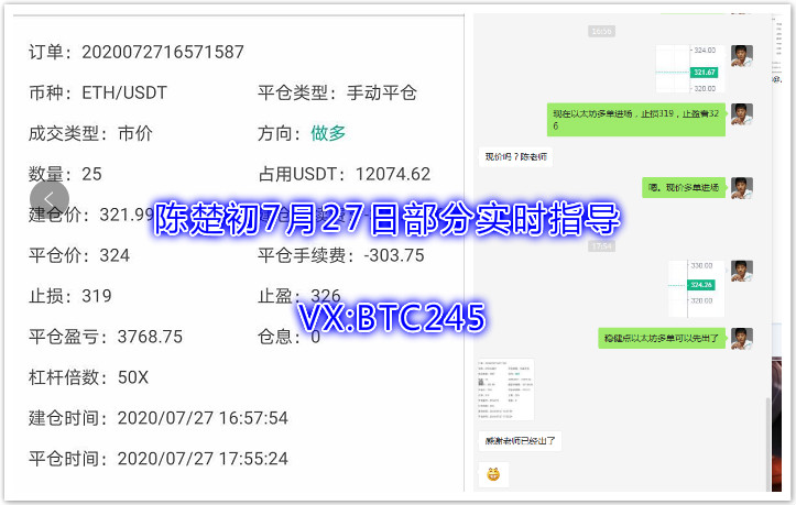 陈楚楚：7月27日晚间分析2