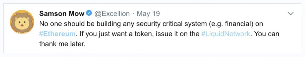 亚当回击以太坊：和庞氏骗局一样1