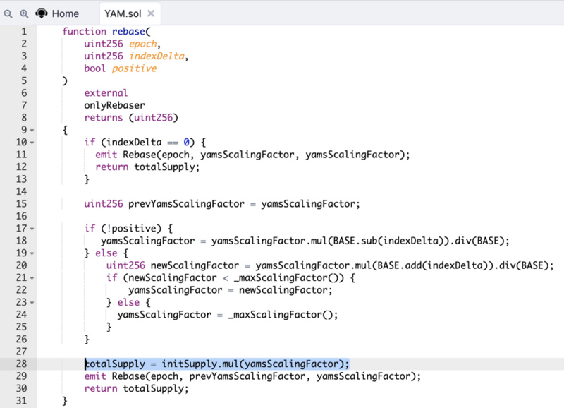 Certik:一旦落入云端,yam金融智能合约漏洞事件分析2 Certik:一旦落入云端,yam金融智能合约漏洞事件分析2