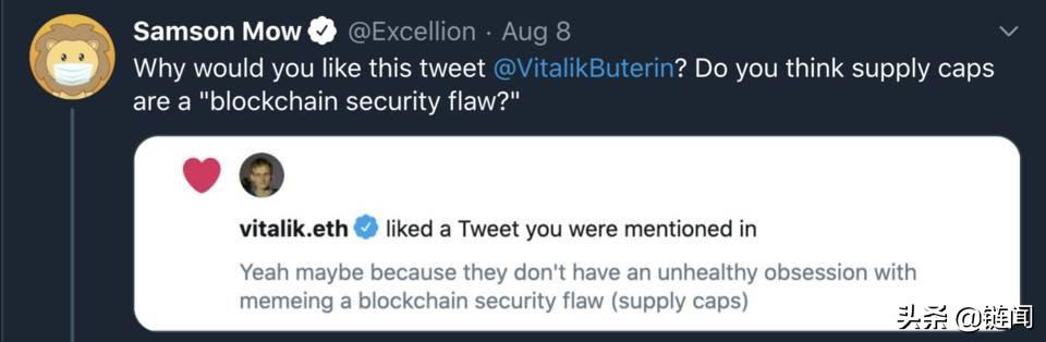 比特币与以太坊之争:Vitalik 对线 Samson 激辩流通量话题1 比特币与以太坊之争:Vitalik 对线 Samson 激辩流通量话题1