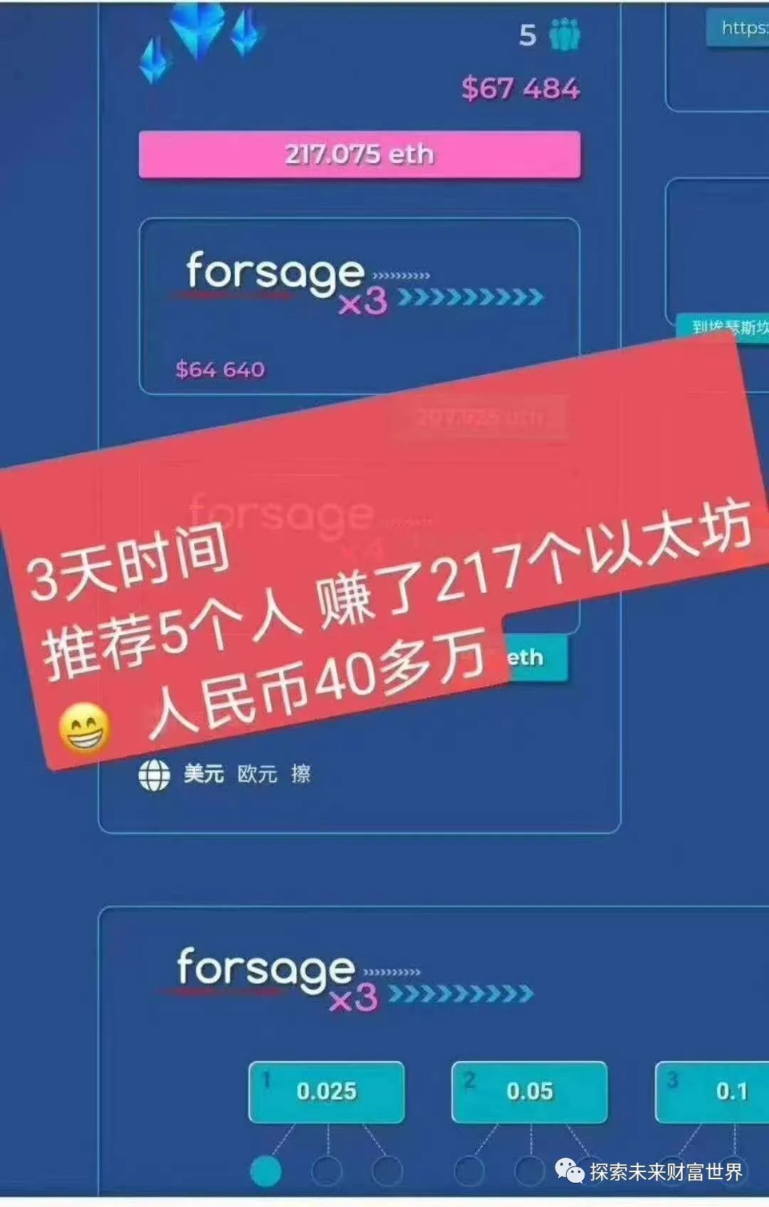 ETH循环矩阵怎么做到15天赚1000万？？？2