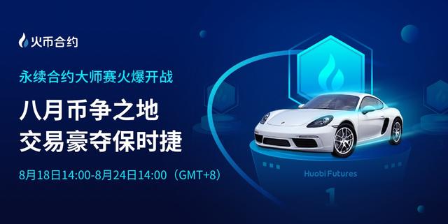抢火币100,000份奖品！还有保时捷送1