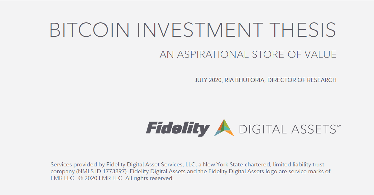 富达申请比特币指数基金，华尔街的加密新星正在冉冉升起3