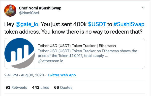 寿司交换“错币”事件：我试图节省汽油费，但损失了40万美元