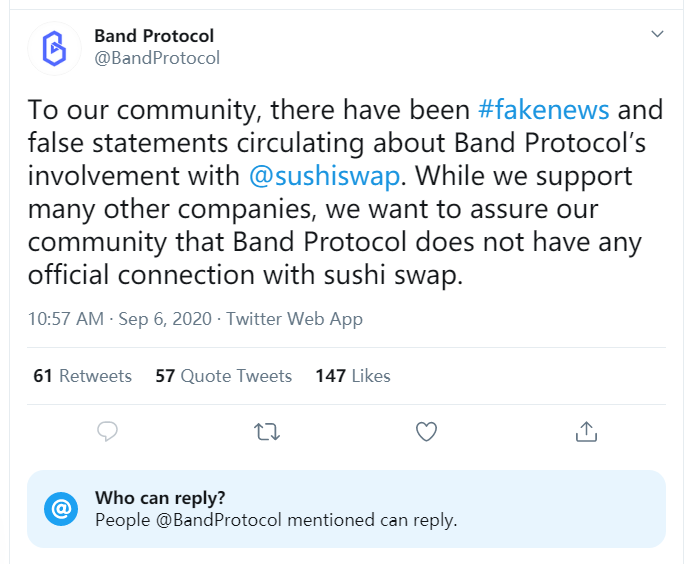 谁是sushiswap创始人NOMI厨师？1