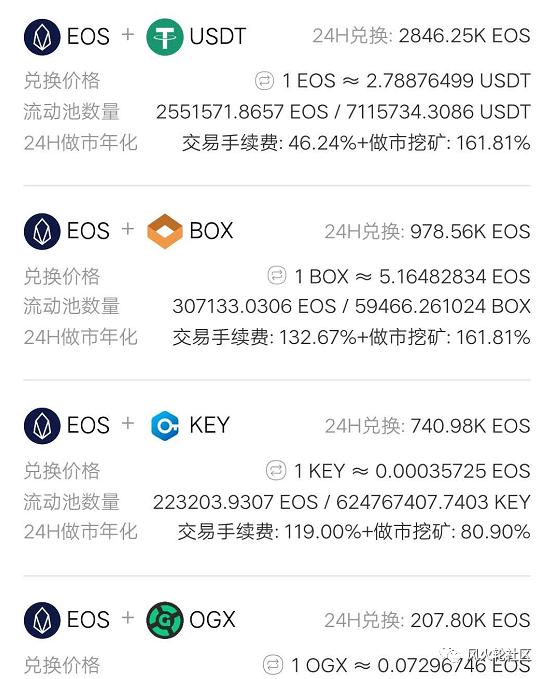 EOS defi的开采真的那么可怕吗？大丰收盒钻石评估4