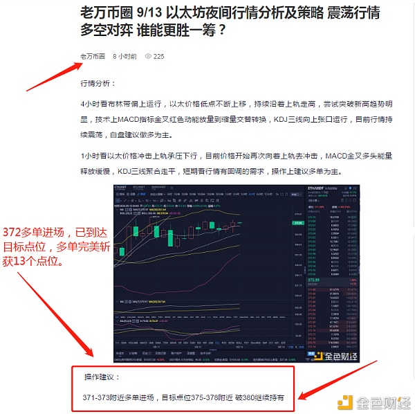 9/13以太坊多单完美斩获13分利润，只做基本操作，手上有菜不要慌