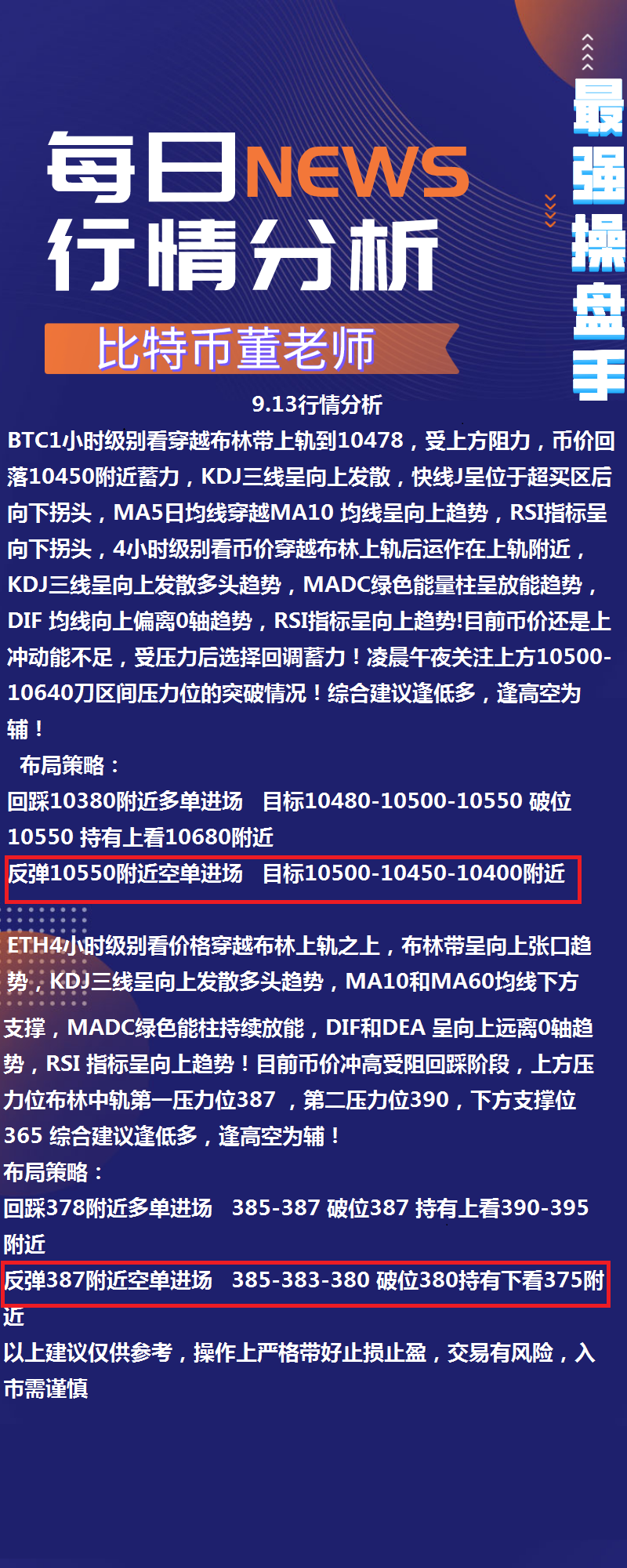比特币董先生:BTC/eth上涨势头后反弹,高层空中接盘顺利结束 比特币董先生:BTC/eth上涨势头后反弹,高层空中接盘顺利结束