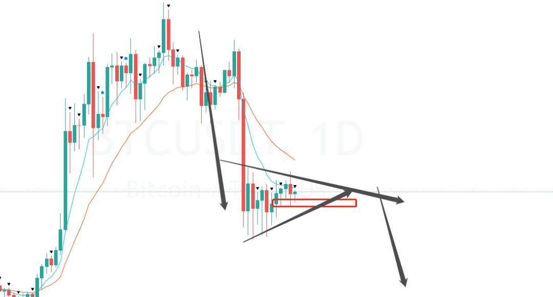 比特币暴跌后，吸引更多投资者的概率增加。警惕大规模杀戮！1