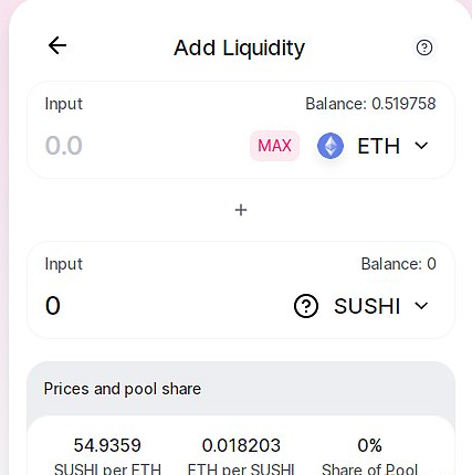 了解SushiSwap挖掘详细教程4 了解SushiSwap挖掘详细教程4