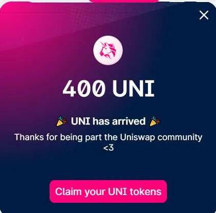 Uni-coin空投收集指南（以手机钱包为例）3