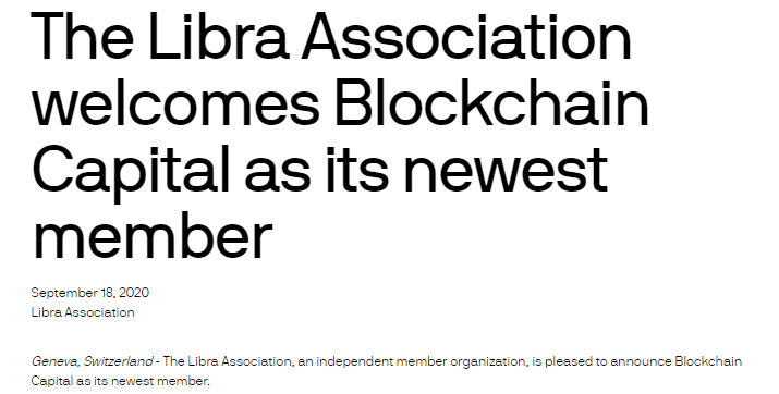 区块链资本（Blockchain capital）是一家古老的加密风险投资公司，加入了Libra协会，投资了coinbase和ripple等知名区块链公司1