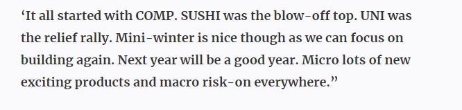统一的价格飞涨，使得德孚进入了一个相对平衡的阶段，并采取了防范风险的措施1