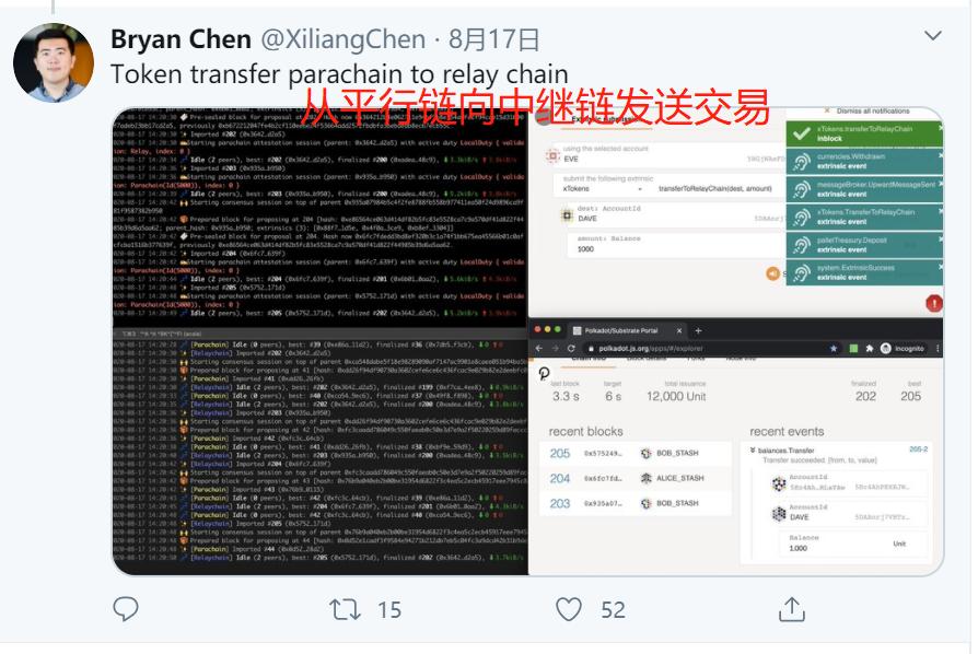 博卡的“伟大变革”：平行链路线图、跨链资产、substrate2.03