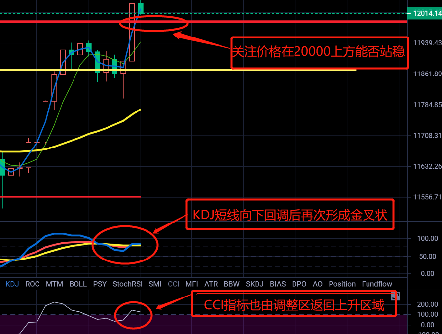 老币说币：比特币上破20000能否站稳，以太坊500在望
