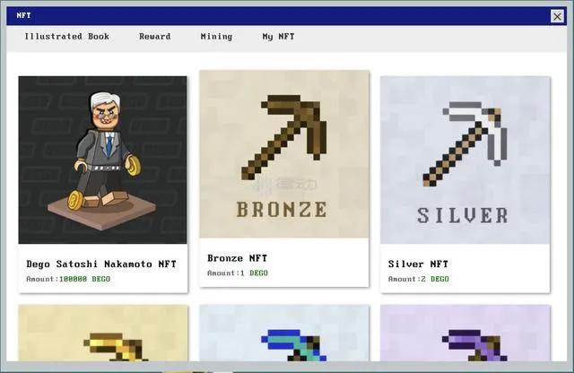 流行的DEGO——让NTF变得非常有趣1