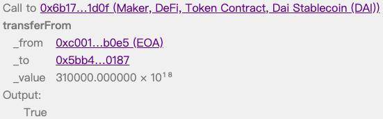 这31万傣族人是怎么从defi Saver偷走的？慢雾技术拆除攻击细节3