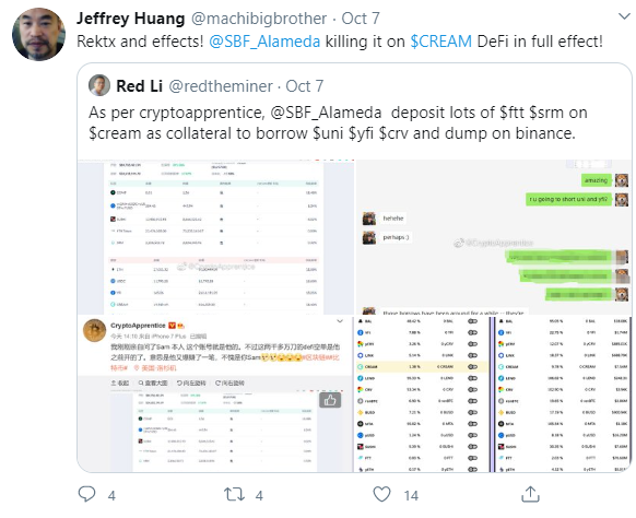狩猎：当defi代币暴跌时，鲸鱼做了什么5