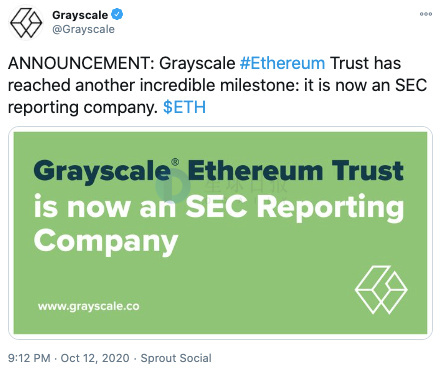格雷以太坊信托基金（Gray Ethereum trust）获得美国证券交易委员会（SEC）的批准，AAVE又筹集了2500万美元。市场正在复苏吗？1