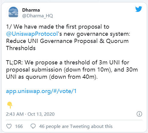 Defi戏剧:uniswap治理的对与错1 Defi戏剧:uniswap治理的对与错1