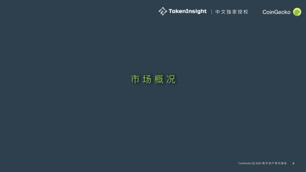 Coingecko 2020第三季度数字资产行业季度报告| tokeninsight中文独家授权3 Coingecko 2020第三季度数字资产行业季度报告| tokeninsight中文独家授权3