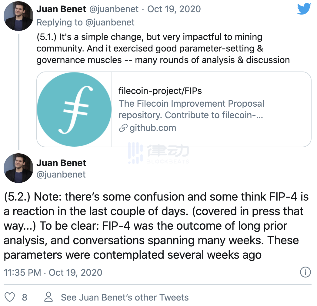 filecoin创始人胡安：没有大矿商退出网络，他们在“赚大钱”4