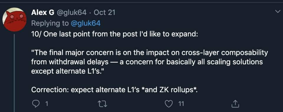 扩张的最佳解决方案是什么？最优汇总或ZK汇总2