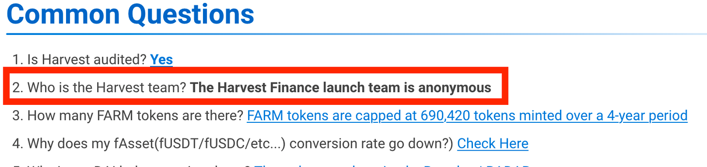 DFI旗下的嘉实金融（Harvest finance）项目给用户造成了超过2000万美元的损失，知名KOL提醒，该项目存在重大风险15