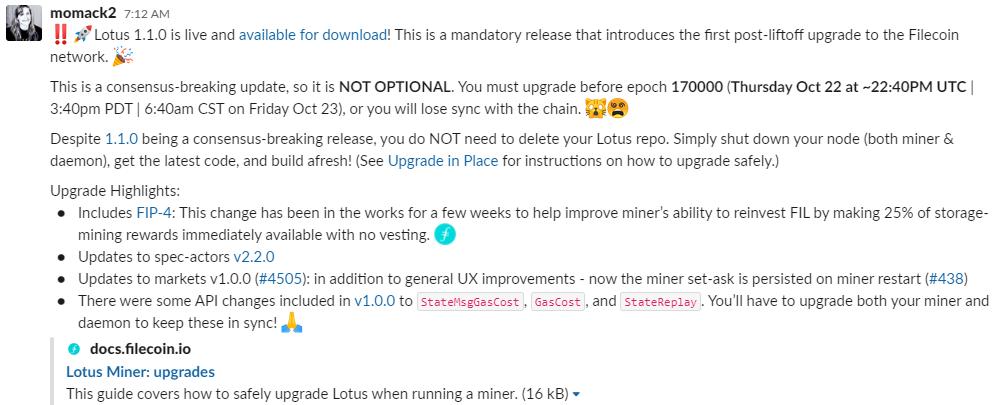 filecoin主网上线后的十件事6 filecoin主网上线后的十件事6